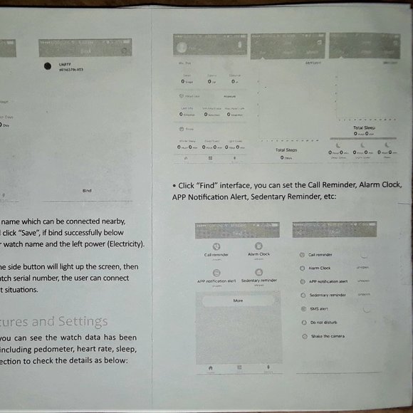 FITNESS TRACKER Smart Bracelet: Monitors Steps, Calories & More! - Bright Blue - Picture 13 of 15